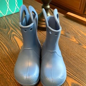 Blue Croc boots